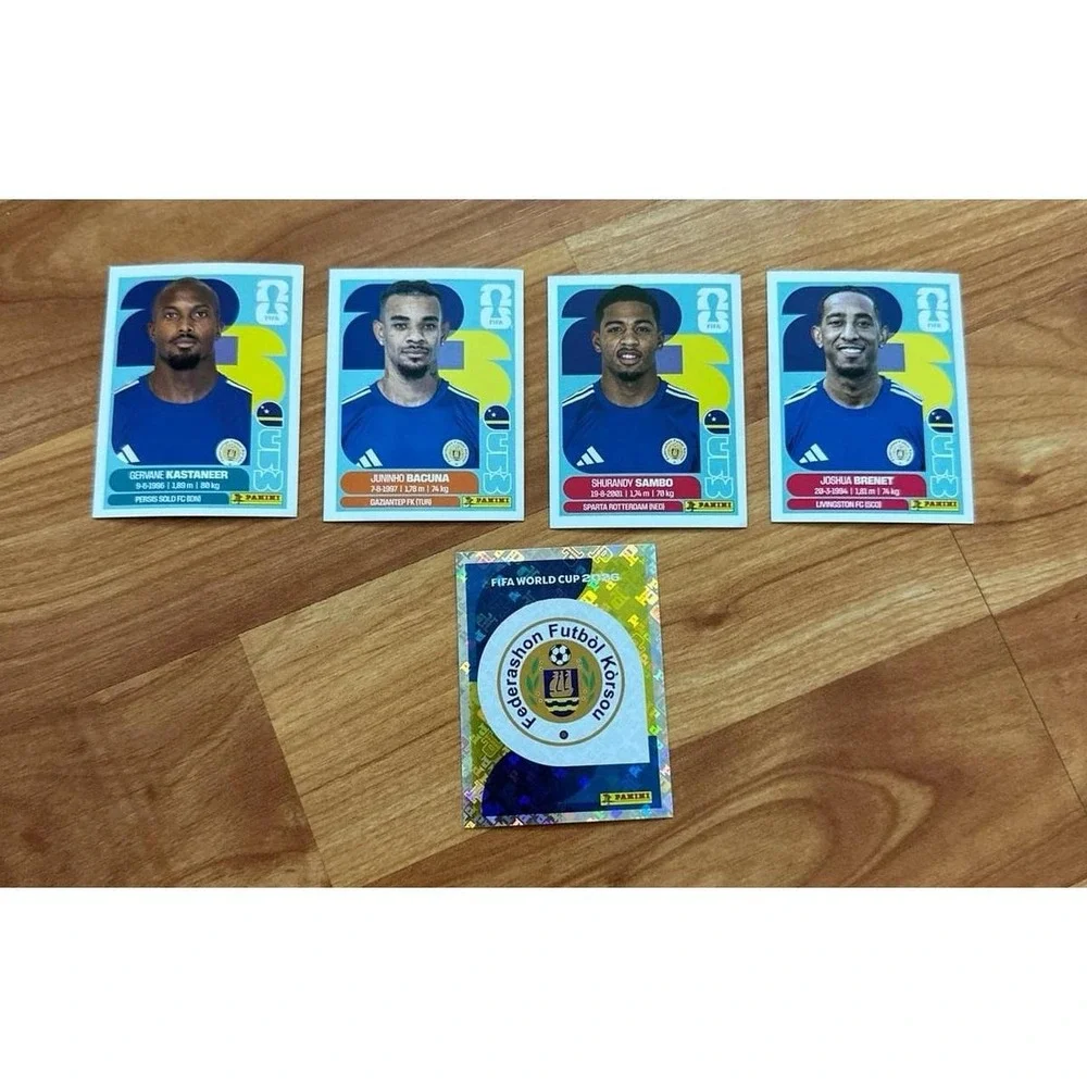 FIFA World Cup 2026 Curazao Panini Soccer Trading Cards - Multiple Players